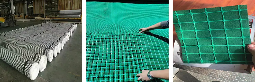 PP Biaxial Geogrid Composite Geotextile