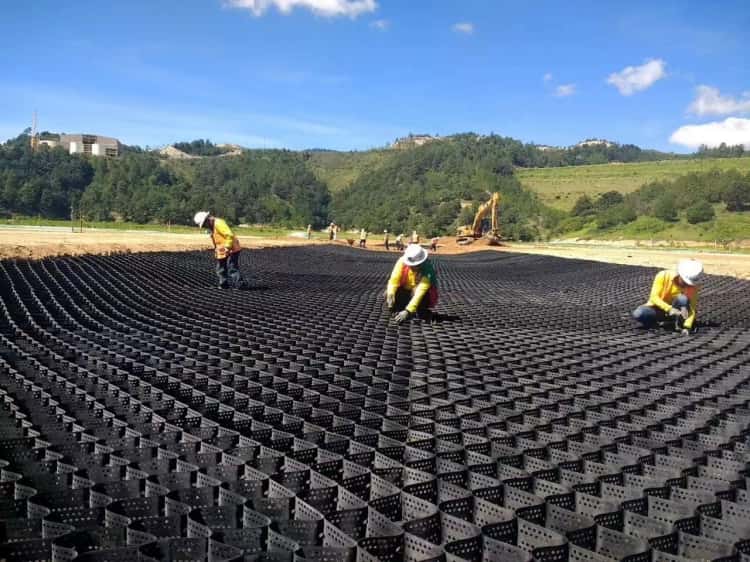 Geocell Erosion Control