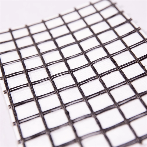 Geocomposite of Polyester Geogrid and Nonwoven Geotextile