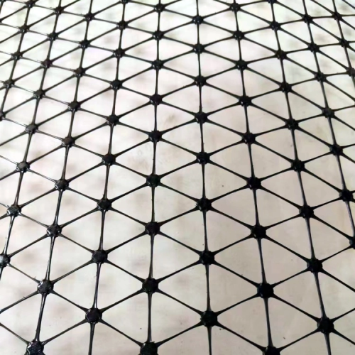 Black Polypropylene Triaxial Geogrid Stabilization Underlayment